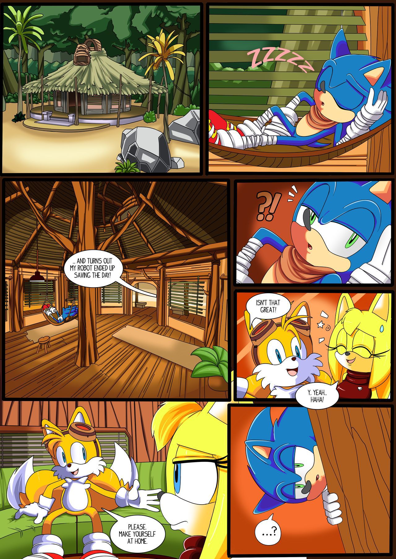 [Dreamcastzx1, RaianOnzika] Zooey's choice (Sonic the Hedgehog) [Ongoing] 1