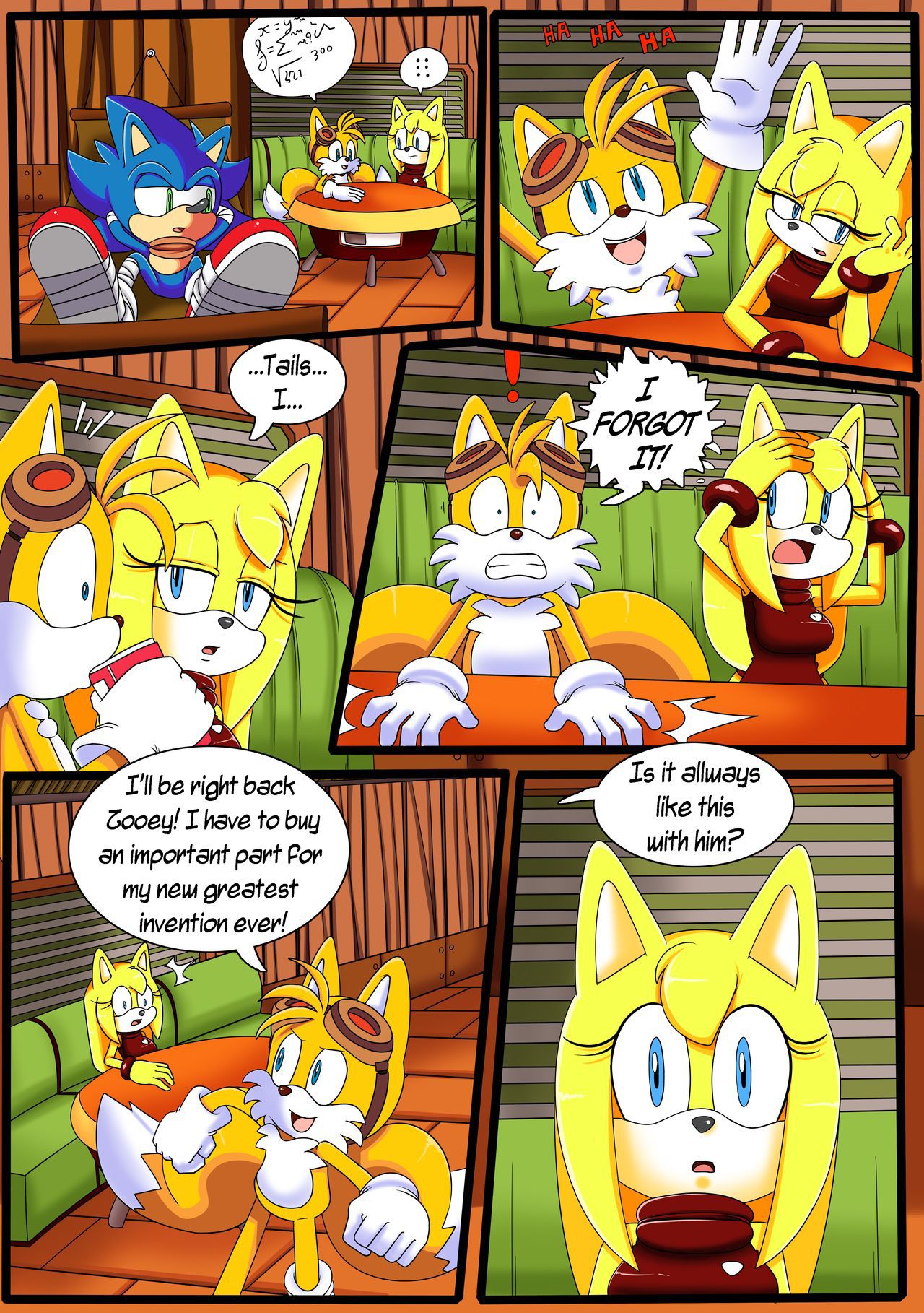 [Dreamcastzx1, RaianOnzika] Zooey's choice (Sonic the Hedgehog) [Ongoing] 2