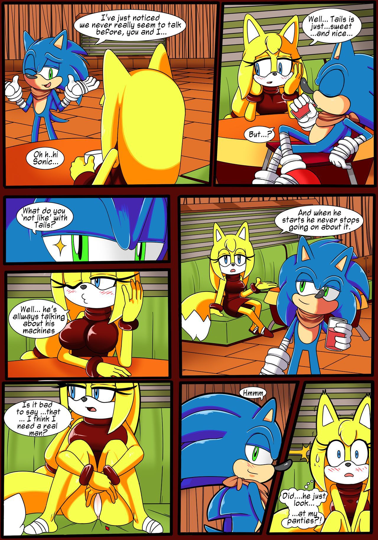 [Dreamcastzx1, RaianOnzika] Zooey's choice (Sonic the Hedgehog) [Ongoing] 3