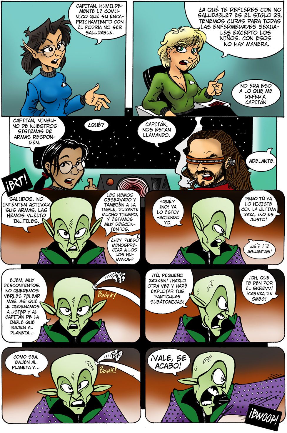 [Naga's Den (Darin Brown)] Smut Trek [Spanish] 3