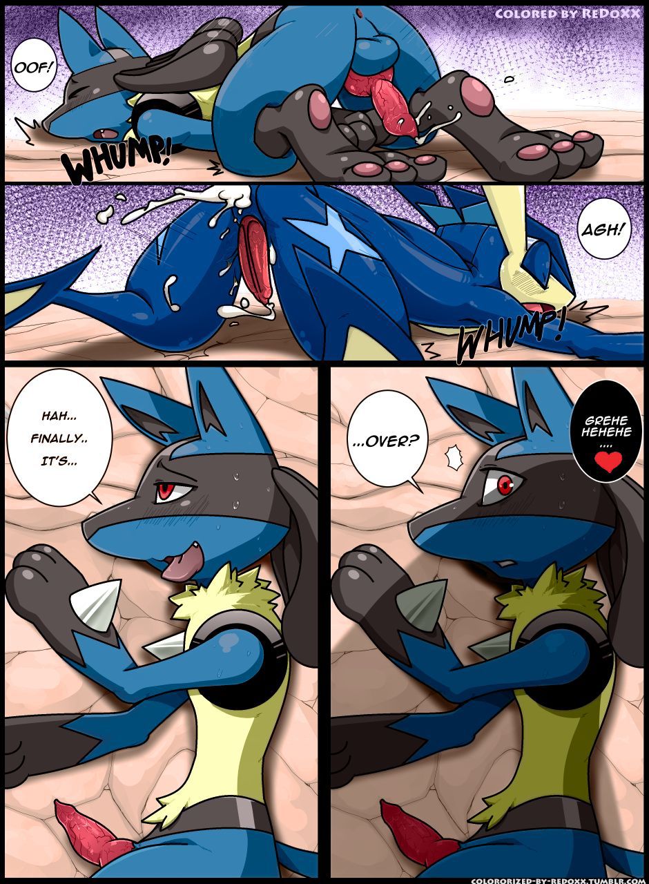 [Kivwolf] Tongue Tied (Pokémon) [Colorized][ReDoXX][Complete] 29