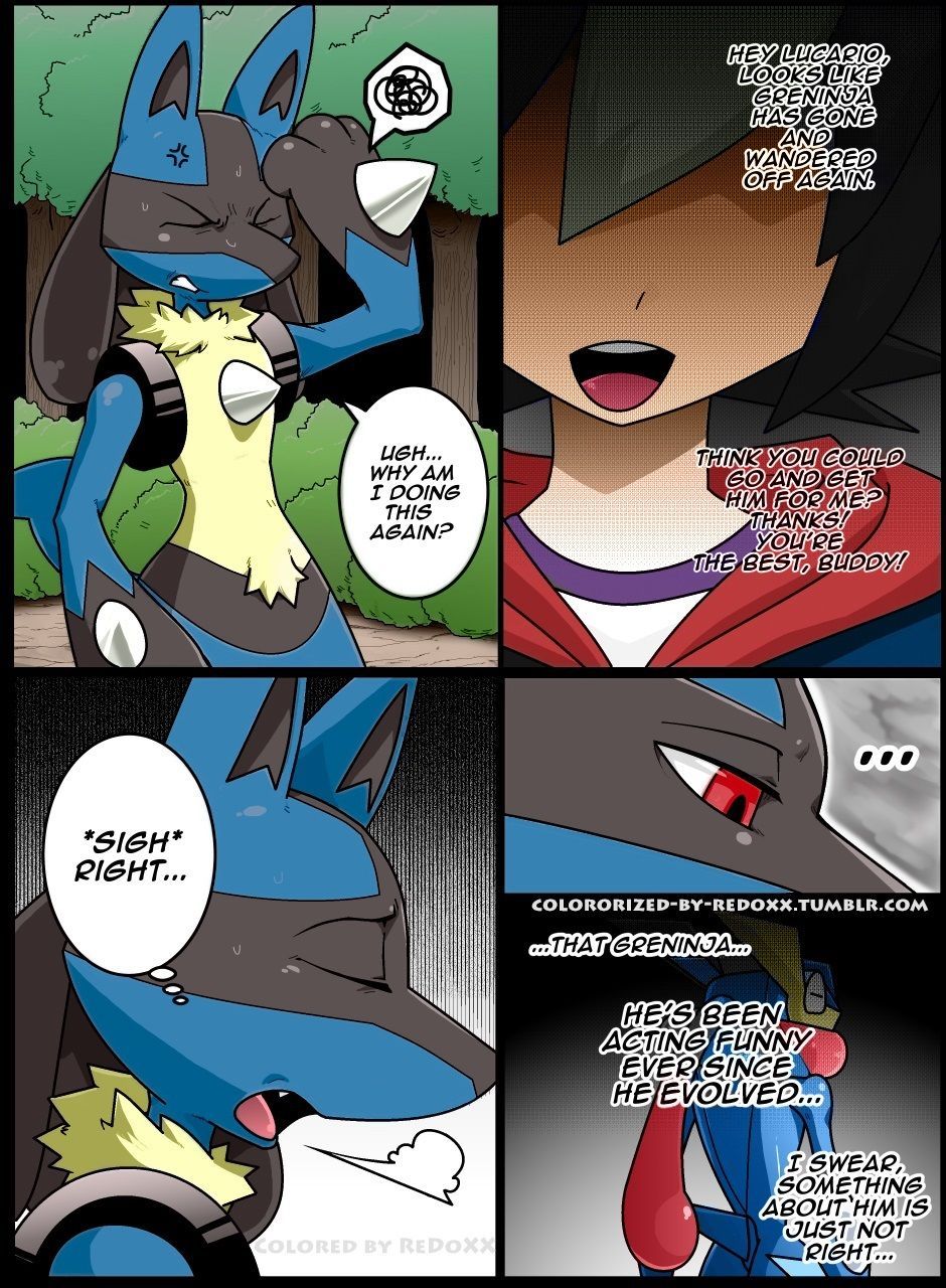 [Kivwolf] Tongue Tied (Pokémon) [Colorized][ReDoXX][Complete] 3