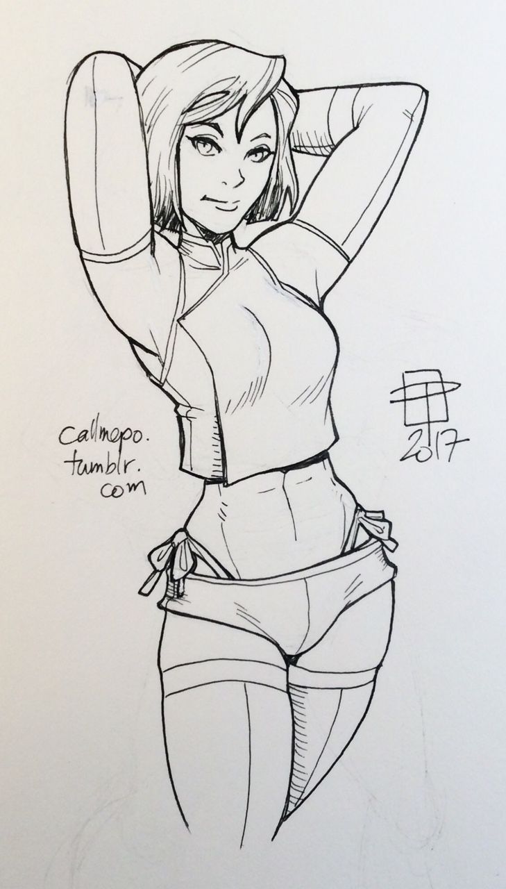 Callmepo - Short Shorts + Virgin Killer Sweater 3