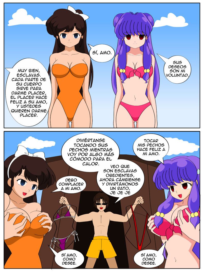 [Jimryu] Bahía de Hipno-Bellesas (Ranma 1/2) [Spanish] [Jamenesles] [Jimryu] Bay of Hypno-Beauties (Ranma 1/2) 4