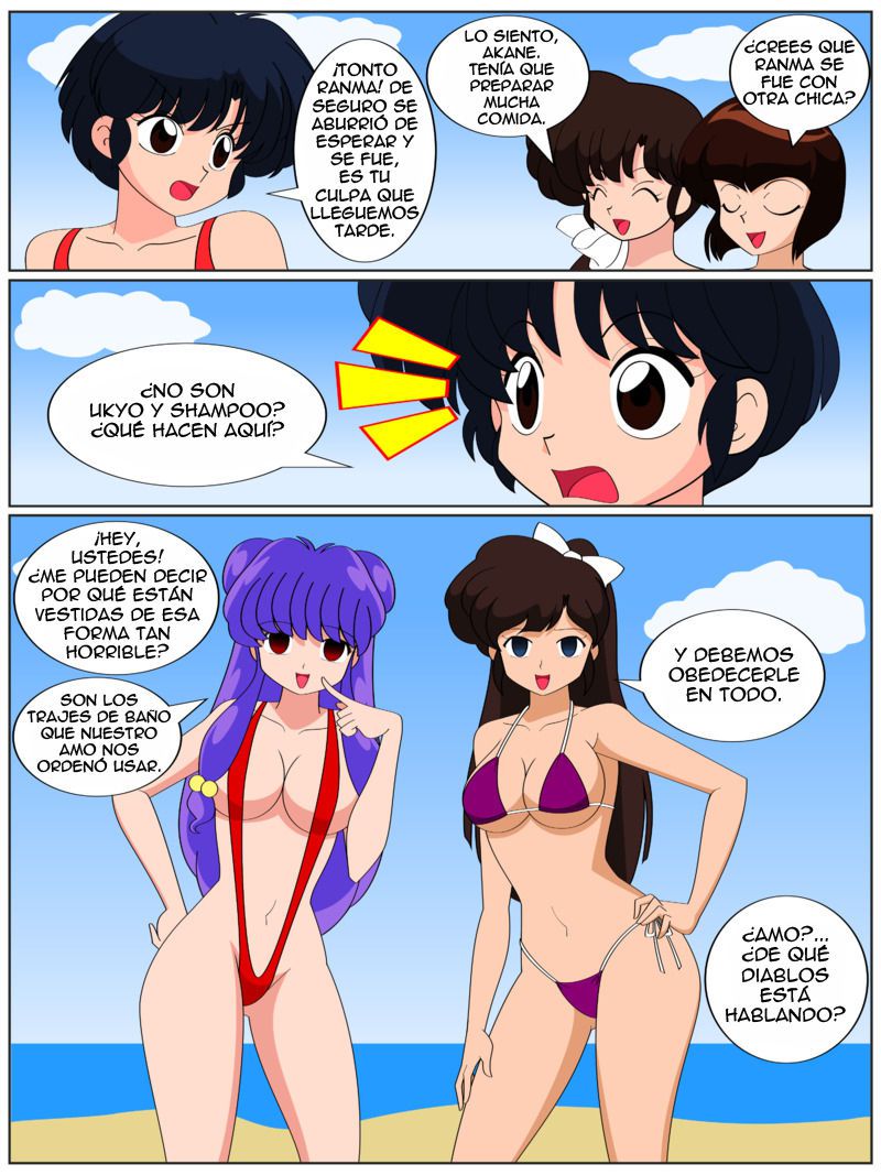 [Jimryu] Bahía de Hipno-Bellesas (Ranma 1/2) [Spanish] [Jamenesles] [Jimryu] Bay of Hypno-Beauties (Ranma 1/2) 7