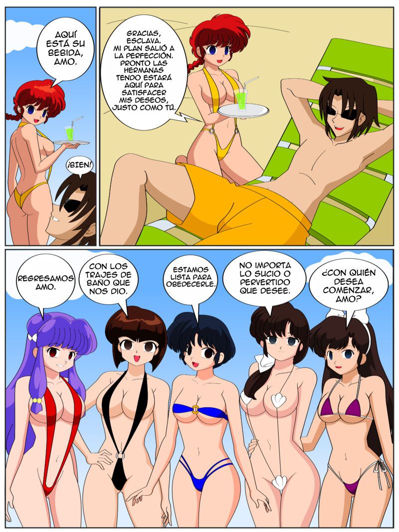 [Jimryu] Bahía de Hipno-Bellesas (Ranma 1/2) [Spanish] [Jamenesles] [Jimryu] Bay of Hypno-Beauties (Ranma 1/2) 9