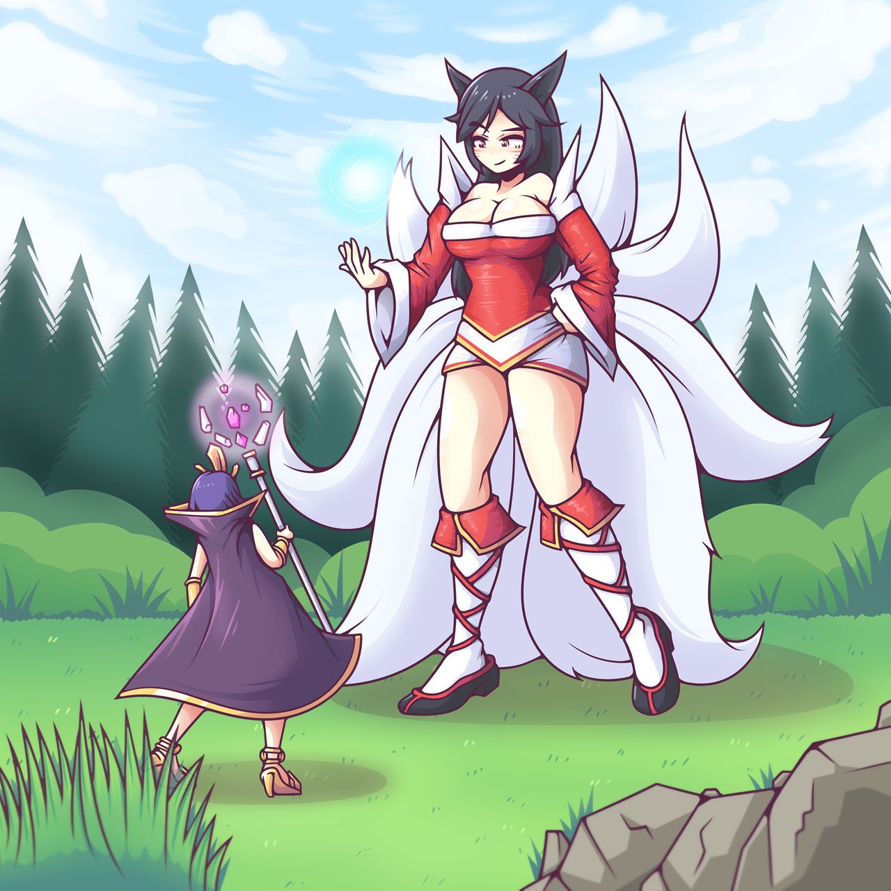 [inksgirls] Ahri Growth 4