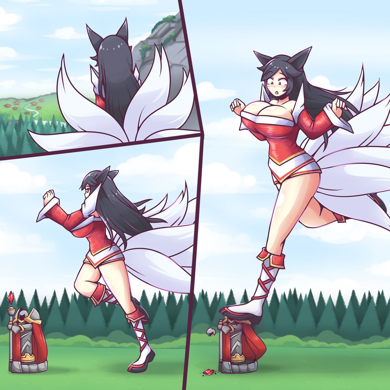 [inksgirls] Ahri Growth 9