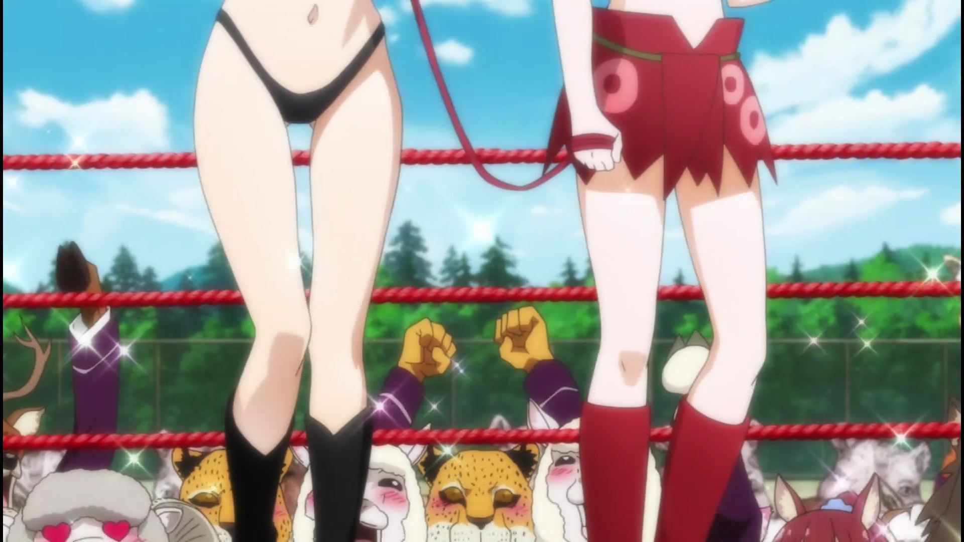 Anime [Shimarenuse] Seaton Gakuen] scene that girls become insanely erotic costumes in episode 12 5