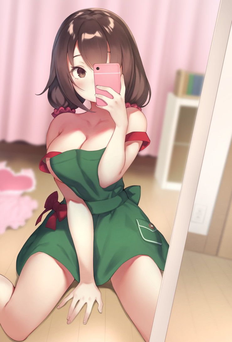 [Secondary] image of the girl who takes erotic selfie that you want to send to the line 50