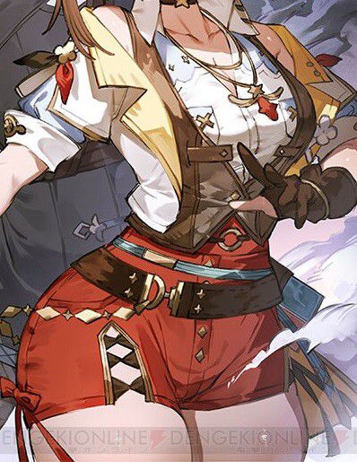 Raiza's thighs in the illustration drawn down in "Raiza's Atelier 3" are too thick and the power is amazing 3
