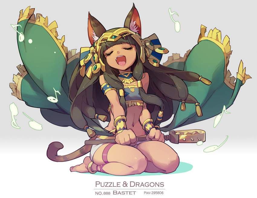 [Pazdora] erotic image of Bastet (Bastet) [Puzzle &amp; Drago . 45