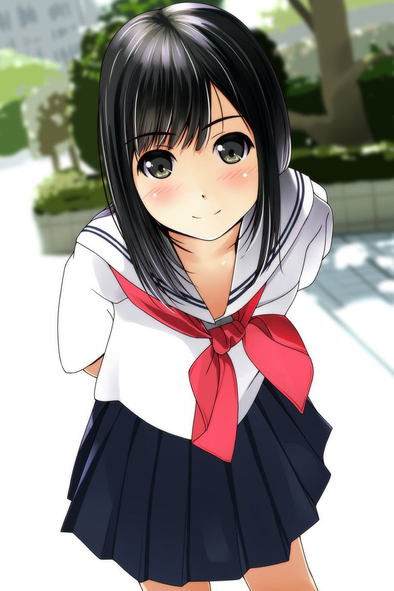 [Secondary] secondary image of a pretty girl wearing a school uniform Part 10 [uniform, non-erotic] 10