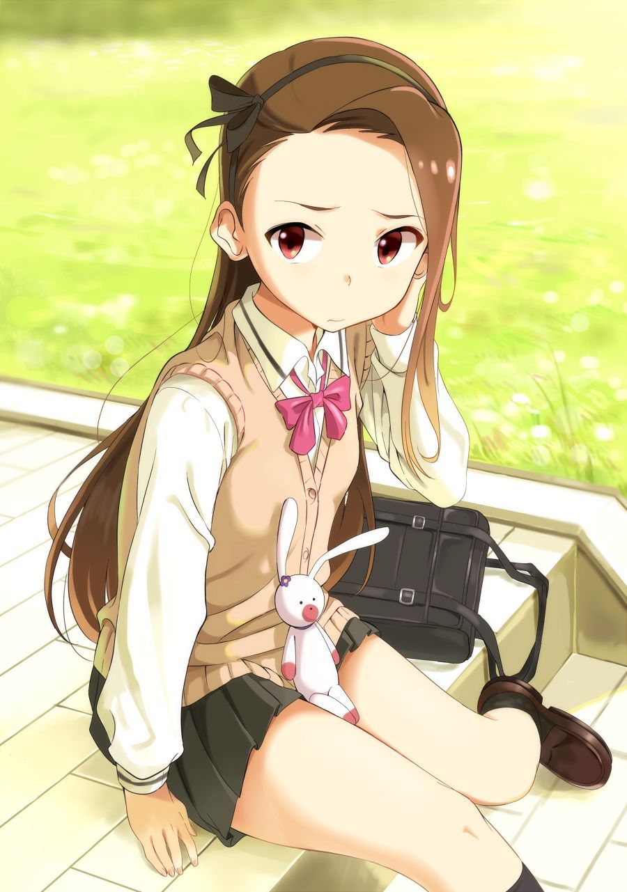 [Secondary] secondary image of a pretty girl wearing a school uniform Part 10 [uniform, non-erotic] 12