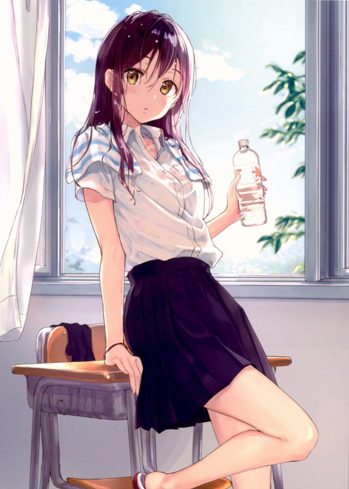 [Secondary] secondary image of a pretty girl wearing a school uniform Part 10 [uniform, non-erotic] 17