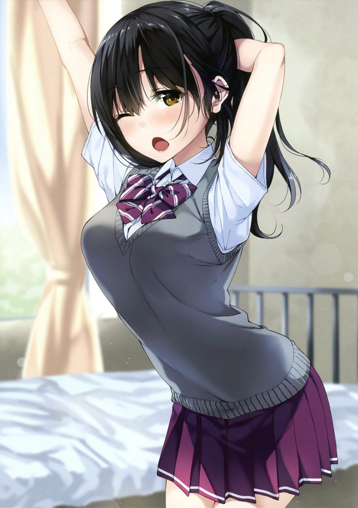 [Secondary] secondary image of a pretty girl wearing a school uniform Part 10 [uniform, non-erotic] 21