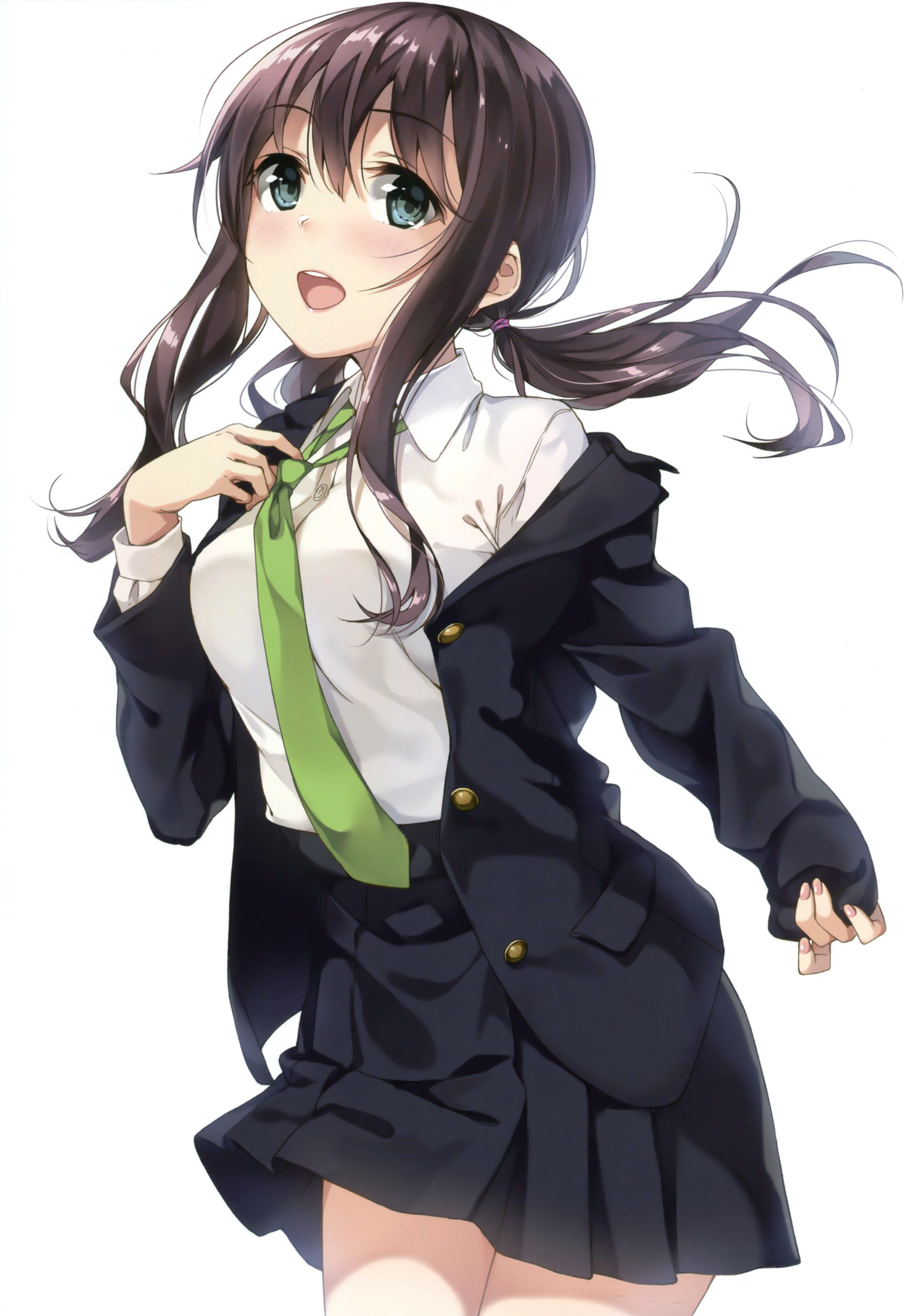 [Secondary] secondary image of a pretty girl wearing a school uniform Part 10 [uniform, non-erotic] 26