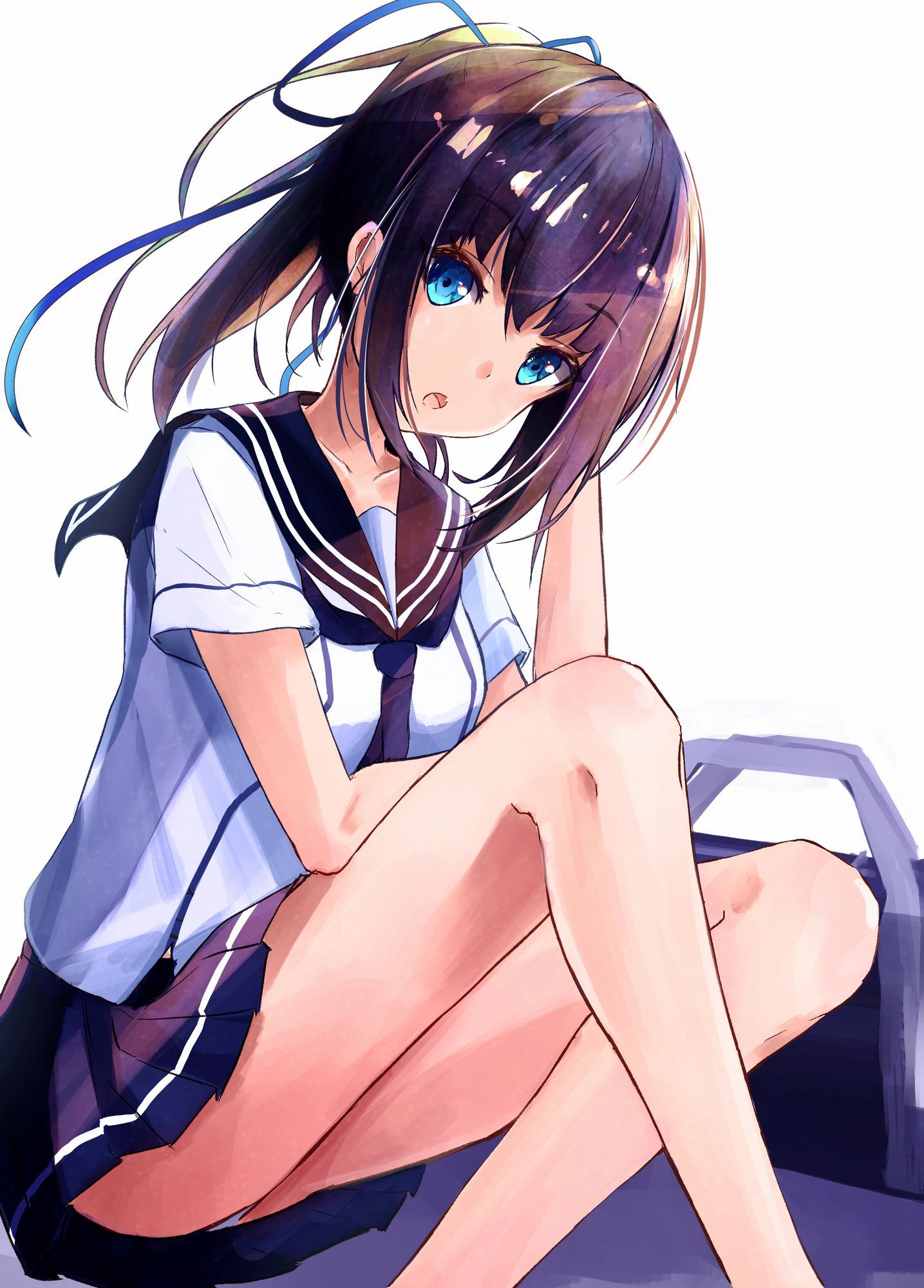 [Secondary] secondary image of a pretty girl wearing a school uniform Part 10 [uniform, non-erotic] 33