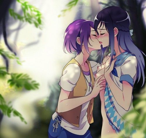 I like Yuri and Lesbian too much, and it is not enough even if there are a lot of images. 7