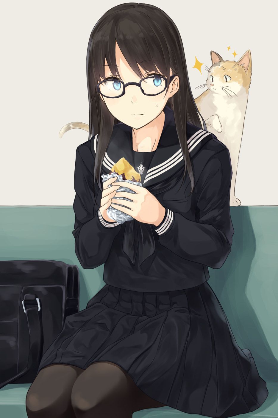 [Secondary] secondary image of cute glasses daughter Part 28 [glasses daughter, non-erotic] 8
