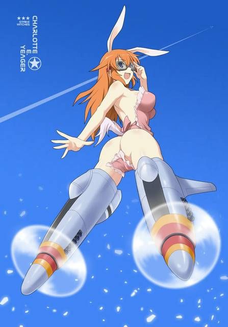 Anime: Charlotte E. Jaeger (Strike Witches) is erotic, I'm wearing a naughty body (secondary erotic image summary) 18