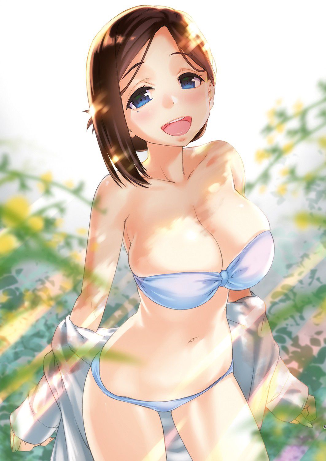 [Secondary] secondary erotic image of the girl that the valley of the milk is visible Part 6 [Valley] 15
