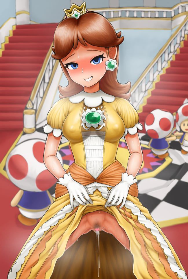 Erotic images of the Mario series [Daisy] 49