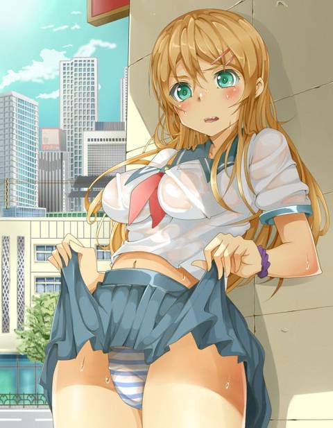 Secondary erotic image 02 that seems to be really good skirt in this world 7