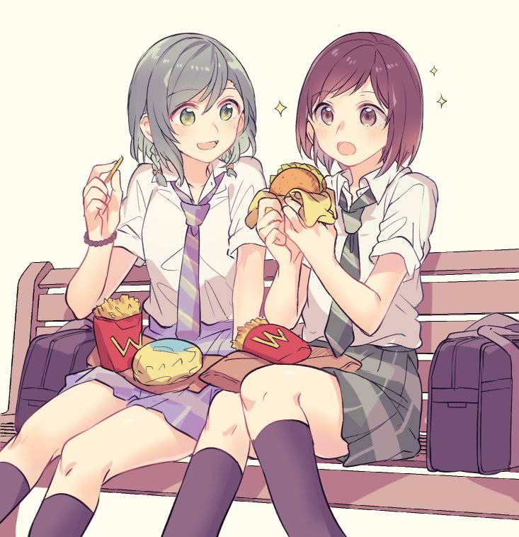 [After School] Secondary Image of McDonald's and High School Girls 8