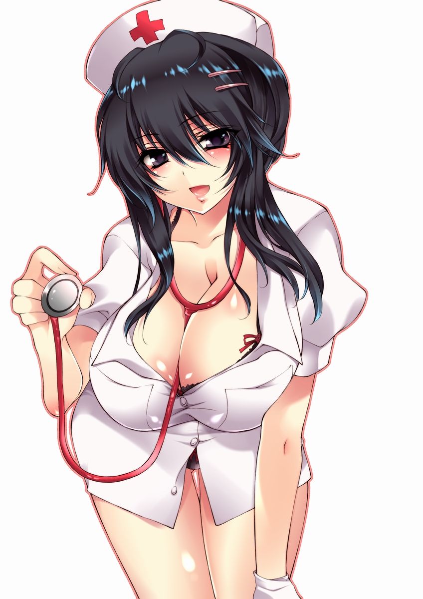 [Secondary] Yariman rate, erotic image of attractive nurse as a marriage partner even in a very high smoking rate 13