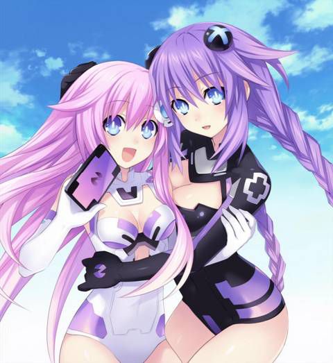 [Super Dimension Game Neptune] Erotic image summary of Purple Heart: Secondary 32