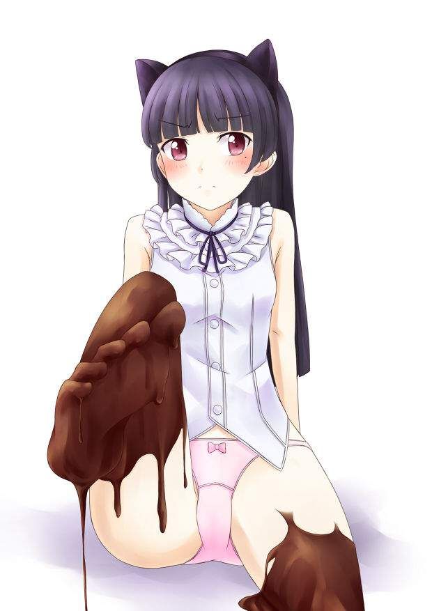 [De M's Valentine's Day] Do S girls who pass the chocolate with the toe secondary e . 17