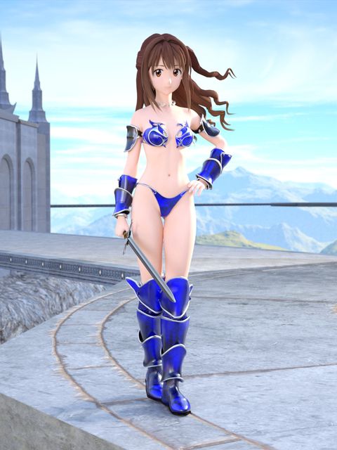 Bikini Armor and Dancer's Different World Sexy Costumes: Erotic Images Summary 8