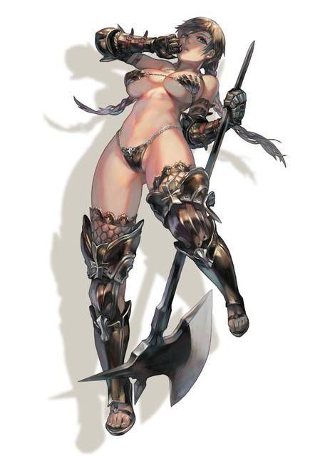 [Bikini Armor] secondary erotic image summary of fighting girls and beautiful girl adventurers 10