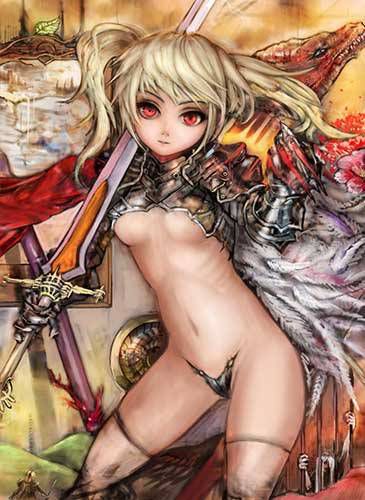 [Bikini Armor] secondary erotic image summary of fighting girls and beautiful girl adventurers 32