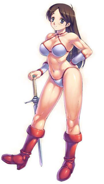 [Bikini Armor] secondary erotic image summary of fighting girls and beautiful girl adventurers 41