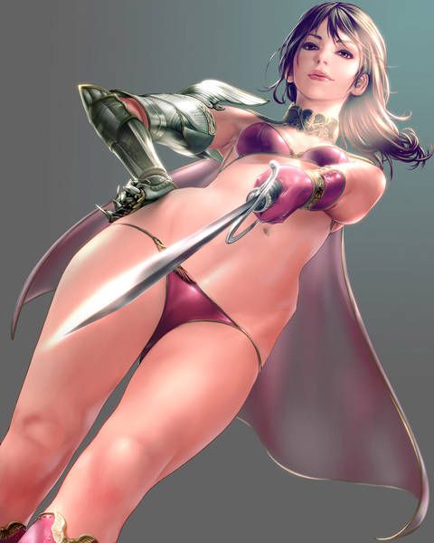 [Bikini Armor] secondary erotic image summary of fighting girls and beautiful girl adventurers 79