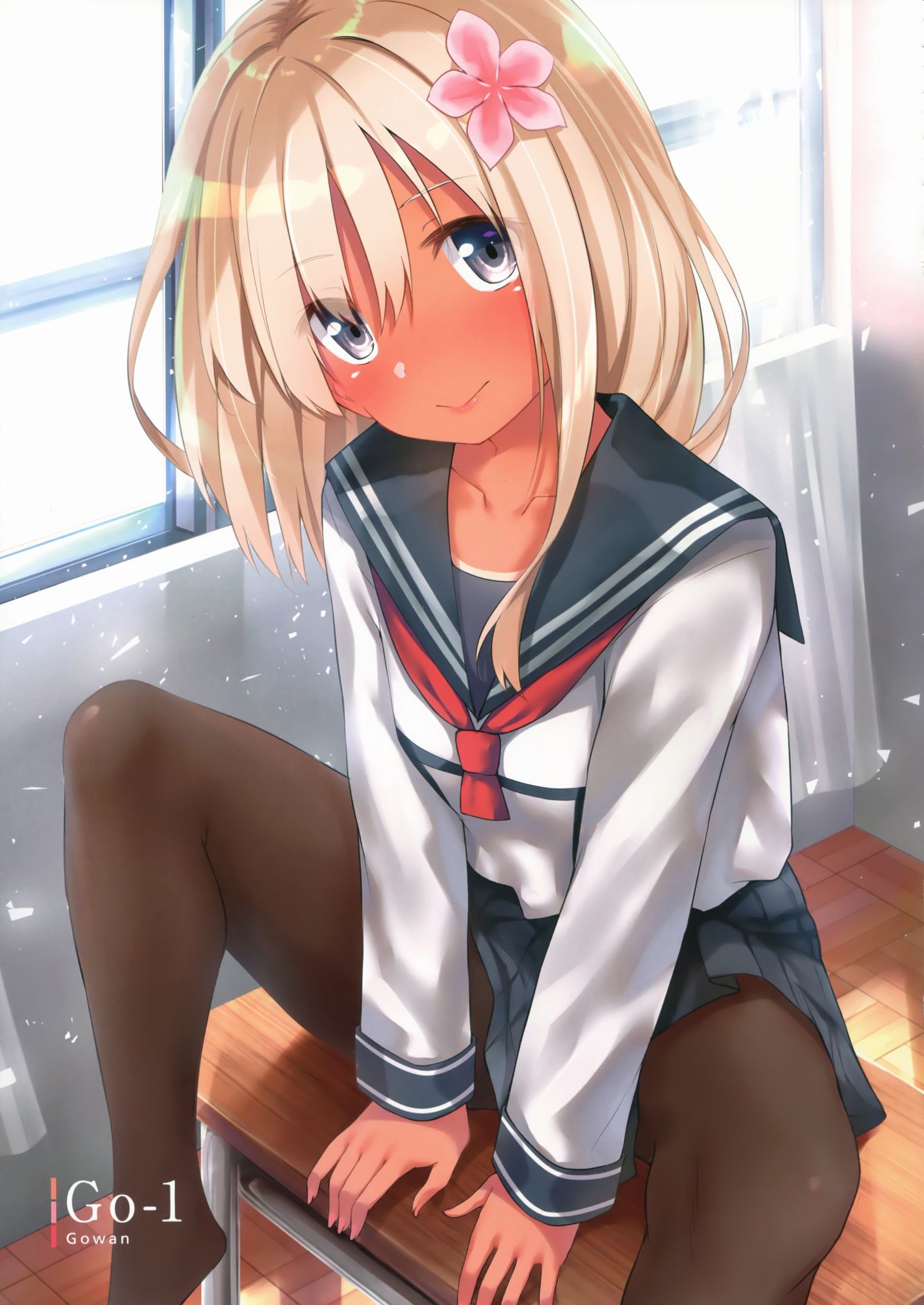 [Secondary] secondary image of a pretty girl wearing a school uniform Part 20 [uniform, non-erotic] 11