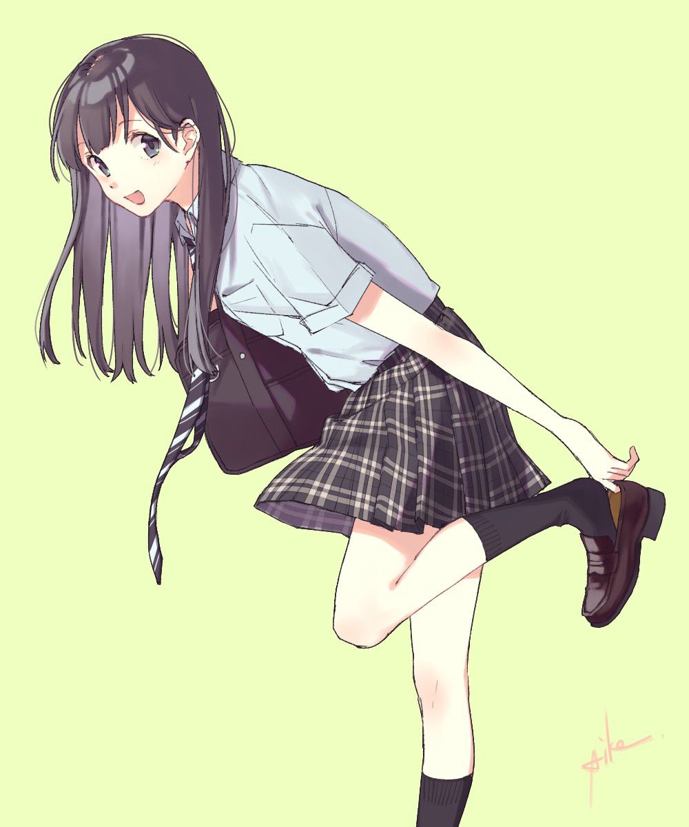 [Secondary] secondary image of a pretty girl wearing a school uniform Part 20 [uniform, non-erotic] 30