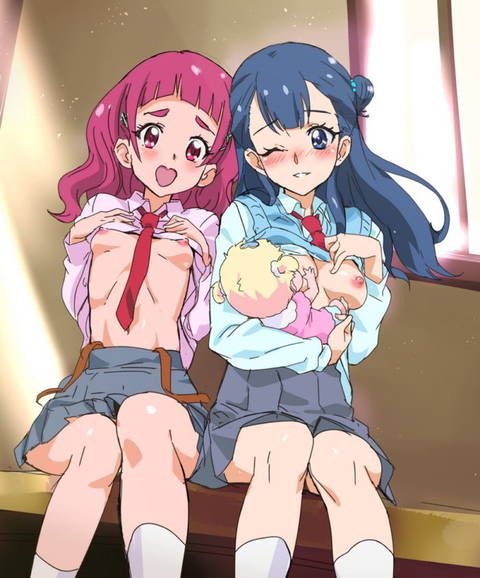 [HuG To! Pretty Cure Hagpuri] Nono Hana-chan's Secondary Erotic Image Summary: Peeling Kola 10