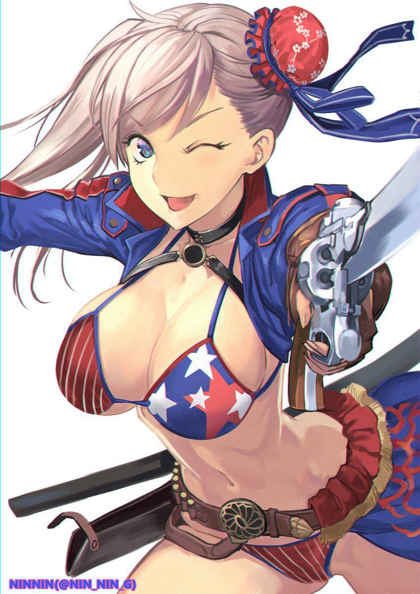 [Fate / GrandOrder] erotic image of Miyamoto Musashi (swimsuit) 44