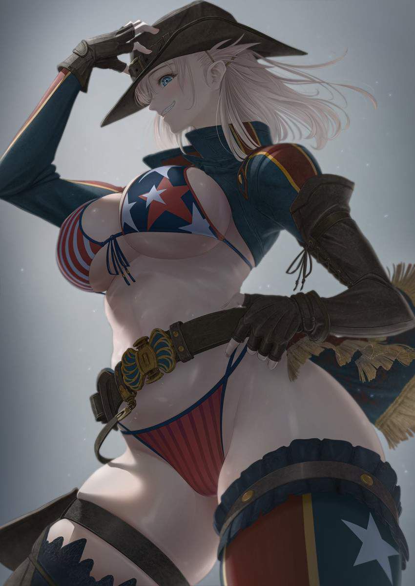[Fate / GrandOrder] erotic image of Miyamoto Musashi (swimsuit) 45