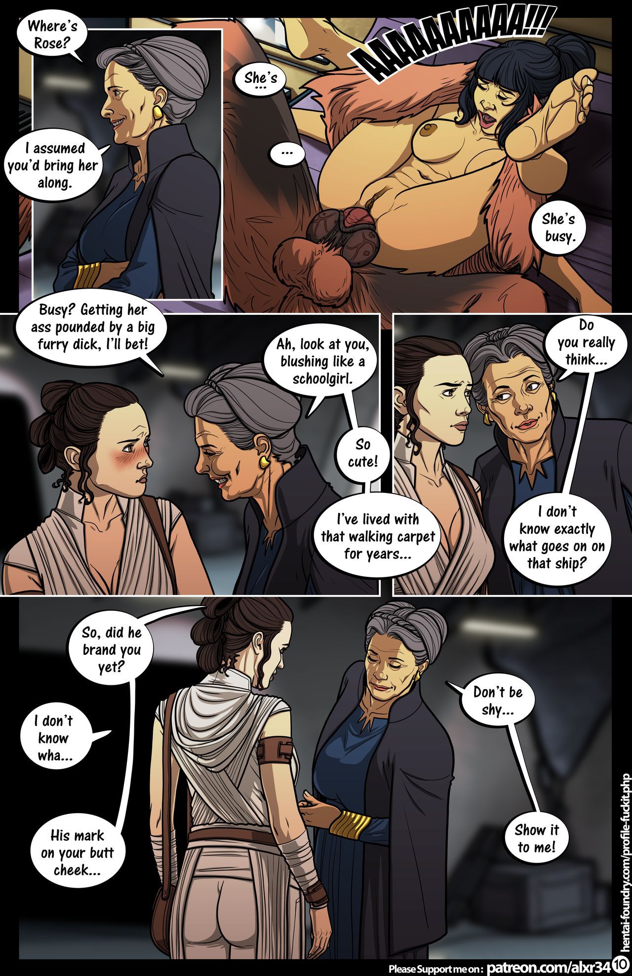 (Alx) Star Wars: A Complete Guide to Wookie Sex III(ongoing) 11