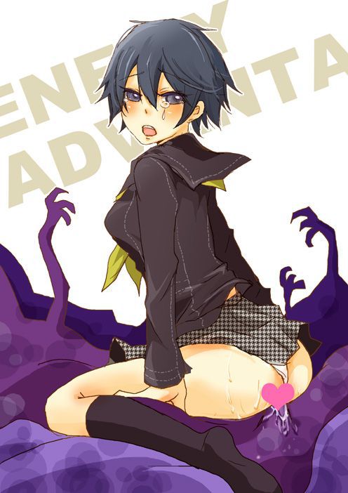 【Persona】 Erotic image summary that makes you want to go to the two-dimensional world and make you want to mess with Naoto Hakubell 17