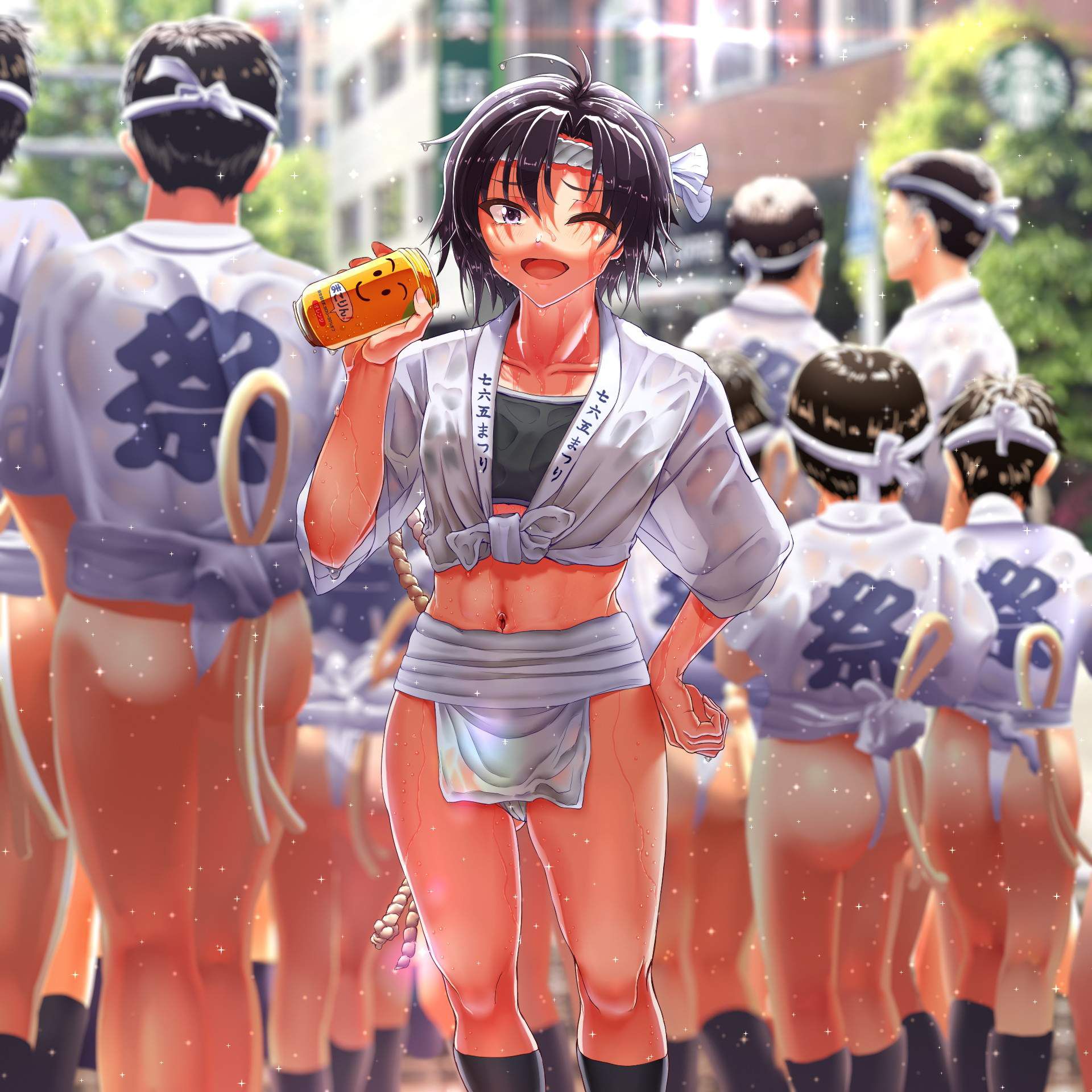 Aoi Erotic Fundoshi Daughter Festival, One Closed! Liu Zhao 15