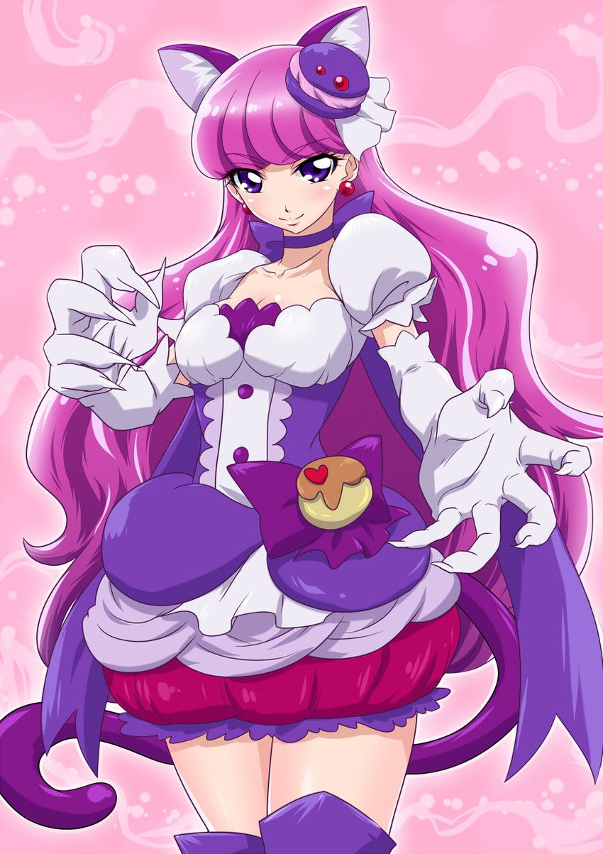 [Kirakira Pretty Cure Ara Mode] erotic image of The Claw Yukari (Kozume Yukari) . 35