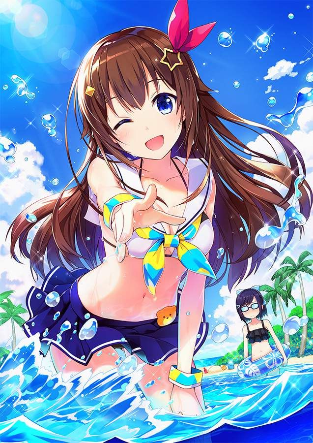 I collected erotic images of virtual youtuber 8