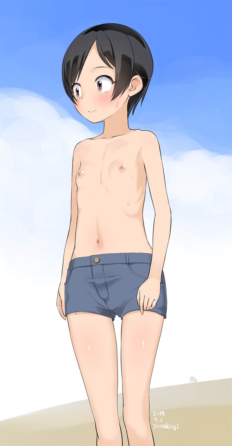 [TopLess Lori] erotic image of lori girl who looks tiny with topless on the top even though wearing skirts and pants! 7