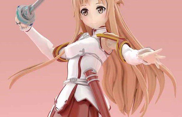 "Sword Art Online" Transformation technology to reproduce the natural redness of the thigh in the plastic model of Asuna 1