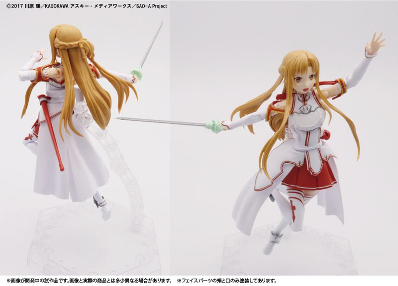 "Sword Art Online" Transformation technology to reproduce the natural redness of the thigh in the plastic model of Asuna 11